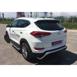 Защита заднего бампера Hyundai Tucson 2017